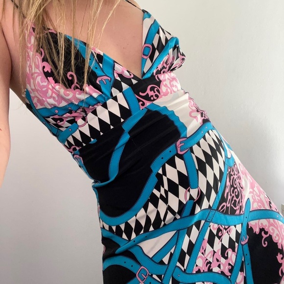 LEONA EDMISTON • Vintage MIDI Dress 100% Italian Silk - Never Worn - Picture 4 of 4